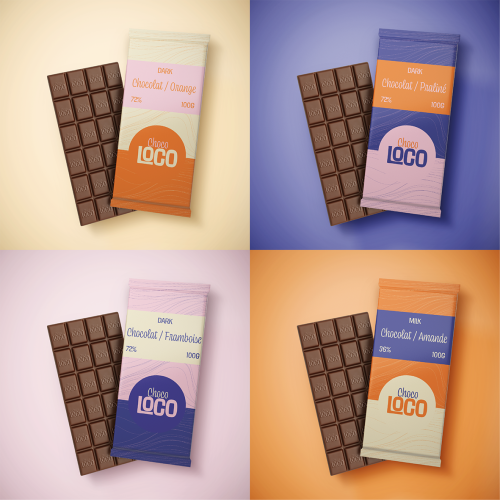 4 saveurs choco logo 2