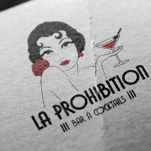 Logo plié carton La Prohibition-a9cf5998